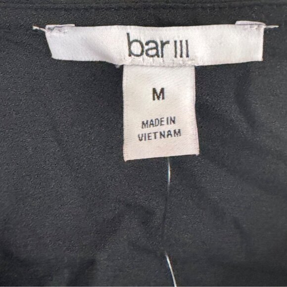 Bar III Womens Black Sleeveless Camisole Top With Spaghetti Straps M - Picture 2 of 3